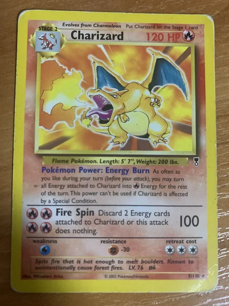 Charizard LC 3 non holo