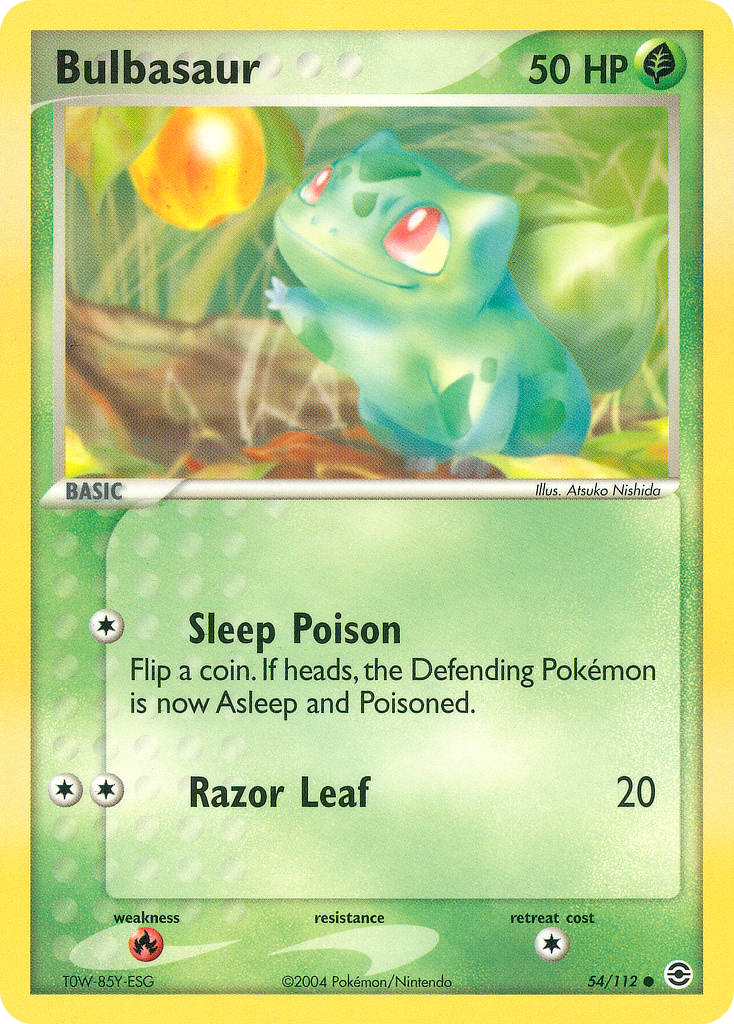 Bulbasaur Generation Set
