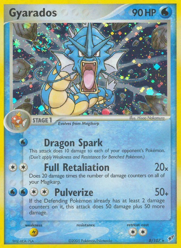 Reverse Holo Gyarados